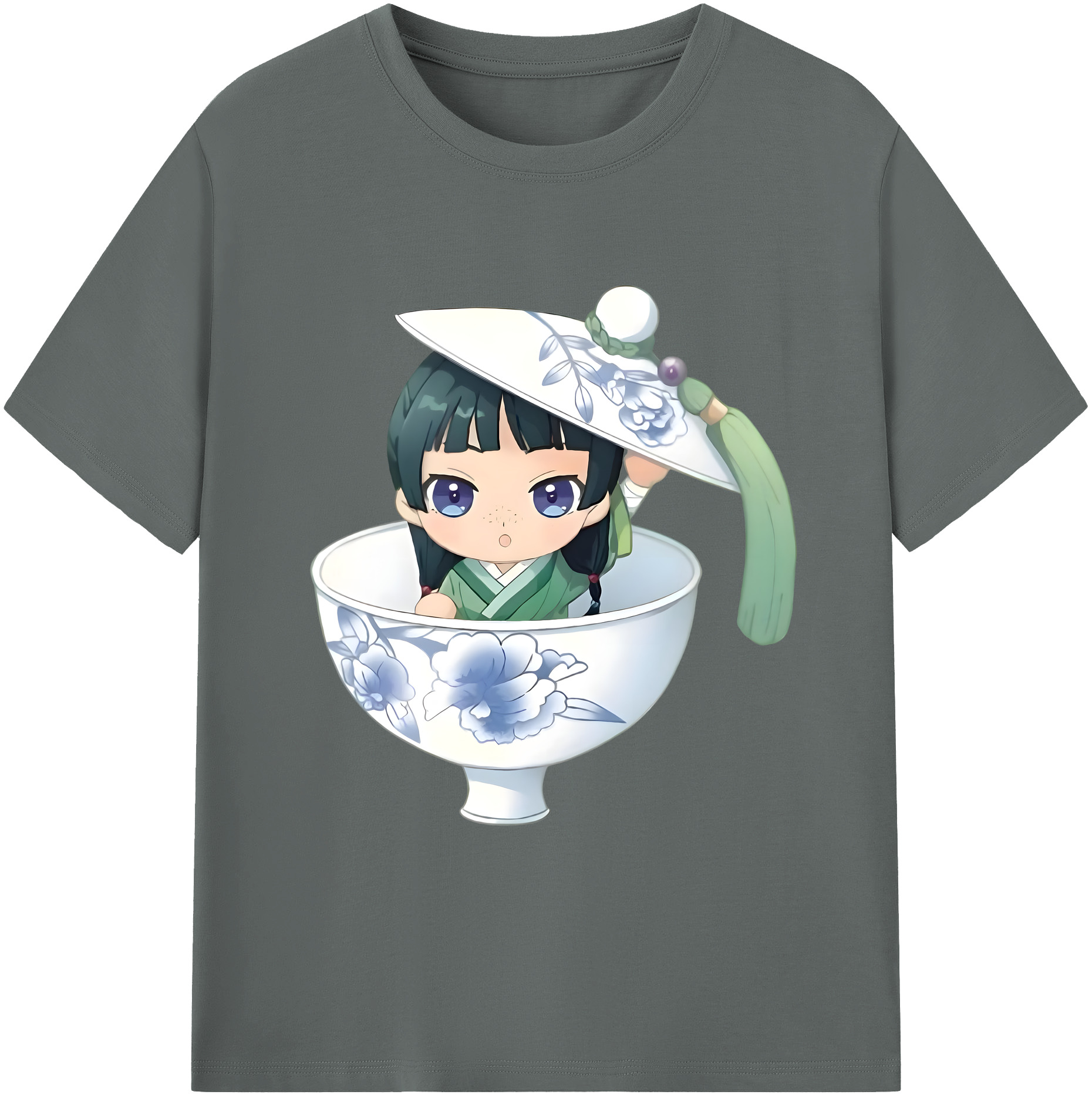 （画像用） 薬屋のひとりごと The Apothecary Diaries 綿100％ メンズ半袖Tシャツ｜肌触りやわらか＆通気性